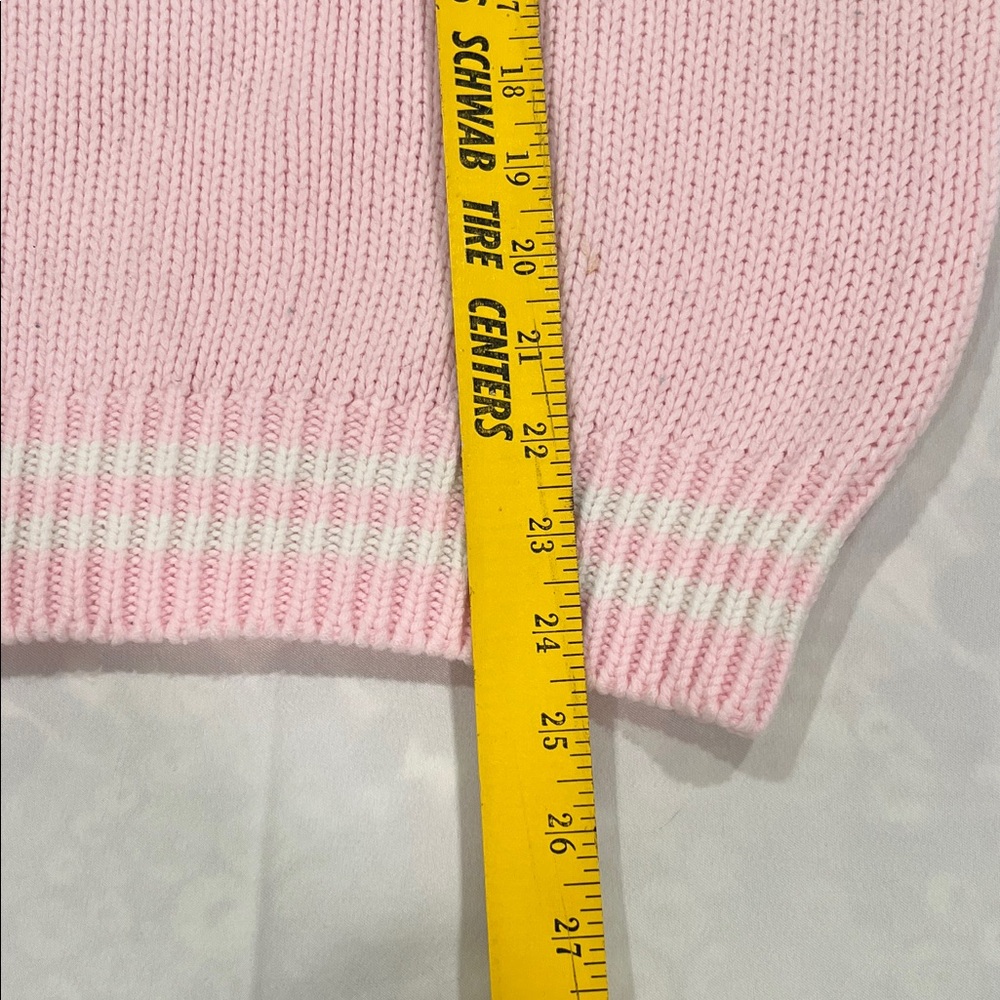 Pink Crew Neck Sweater - Picture 8 of 10